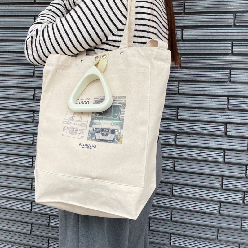 神戸新交通 プリント2WAYショルダーバッグ