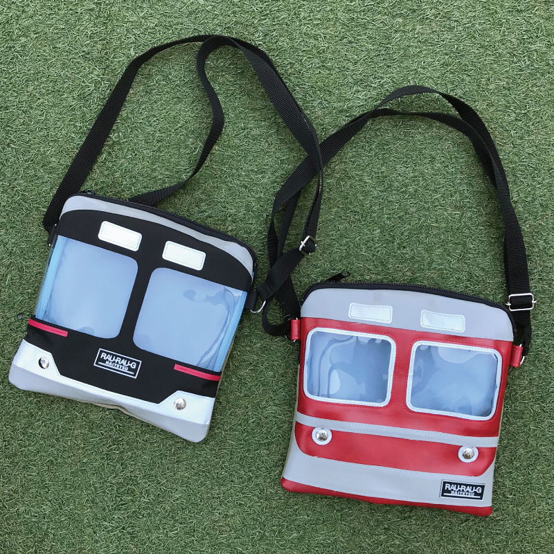 顔鉄サコッシュ 神戸電鉄